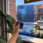Blue Transparent Bullseye Fusible 90 COE