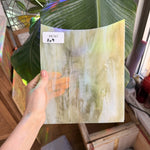 Light Tan Mixed Wispy Wissmach Sheet Glass Colorado Glassworks 8x9in (WM-82421549)