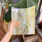 Light Tan Mixed Wispy Wissmach Sheet Glass Colorado Glassworks 8x9in (WM-82421549)