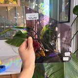 Pink Mouthblown Krosnos Transparent Sheet Glass Mouth Blown Glass 7.5x7.5in (KR-85894957)