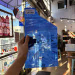 Spectrum Blue White Wispy Sheet Glass Spectrum Glass