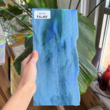 Blue Teal Mixed Mottled Bullseye