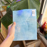 White Wispy Sheet Glass Colorado Glassworks 7x9in (UNK-86779693)