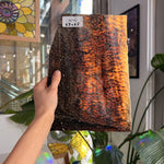 Mixed Brown Textured Vintage Uroboros
