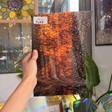 Mixed Brown Textured Vintage Uroboros