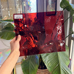 Mouthblown Red Sheet Glass Mouth Blown Glass Default Title