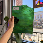 Green Blue Mixed Transparent
