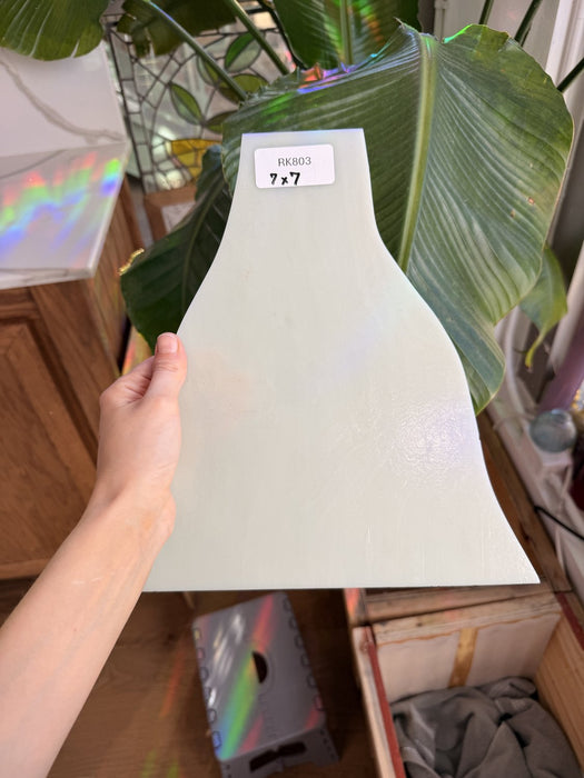 White Opal Kokomo Sheet Glass Kokomo Glass Default Title