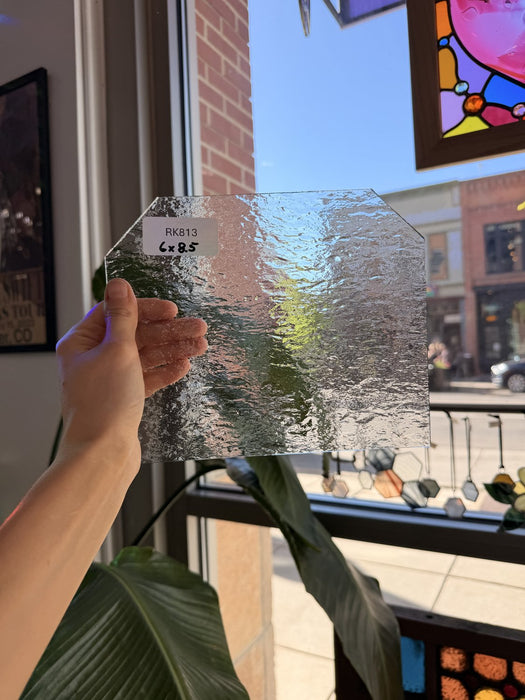 Clear Spectrum Rough Rolled Sheet Glass Spectrum Glass