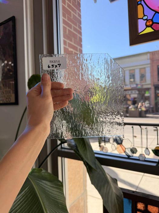 Clear Spectrum Rough Rolled Sheet Glass Spectrum Glass