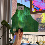Green Blue Mixed Transparent