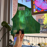 Green Blue Mixed Transparent