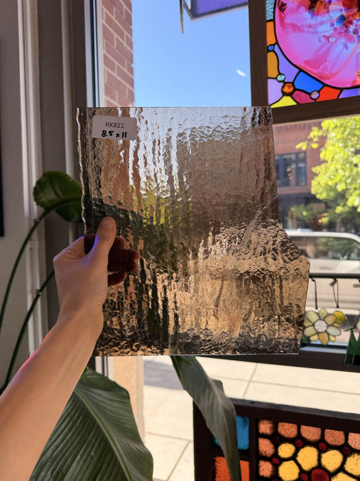 Bronze Transparent Bullseye Fusible Sheet Glass Bullseye Glass