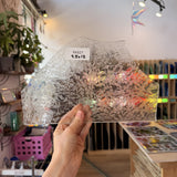Clear Transparent Glue Chip Textured Sheet Glass