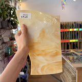 Light Tan Opal Wispy Spectrum Sheet Glass – RK852
