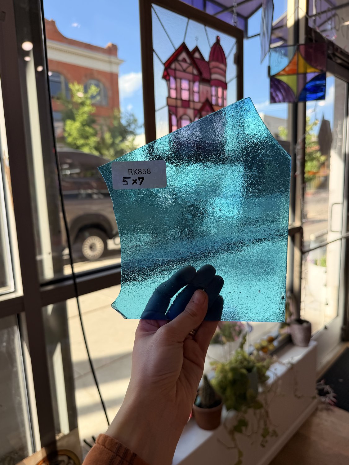 Transparent Blue Wissmach – RK858