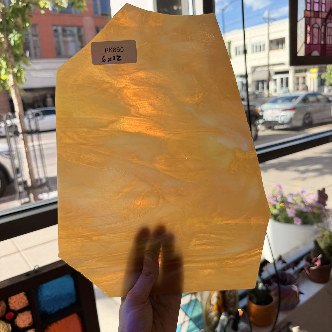 Amber White Wispy Wissmach
