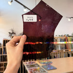 Mouthblown Dark Plum Pink Purple Sheet Glass