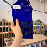 Dark Blue on Clear Flashed Lamberts Sheet Glass – RK877
