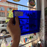 Dark Blue on Clear Flashed Lamberts Sheet Glass – RK879