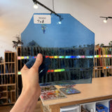 Medium Blue Mouthblown Lamberts Sheet Glass – RK880
