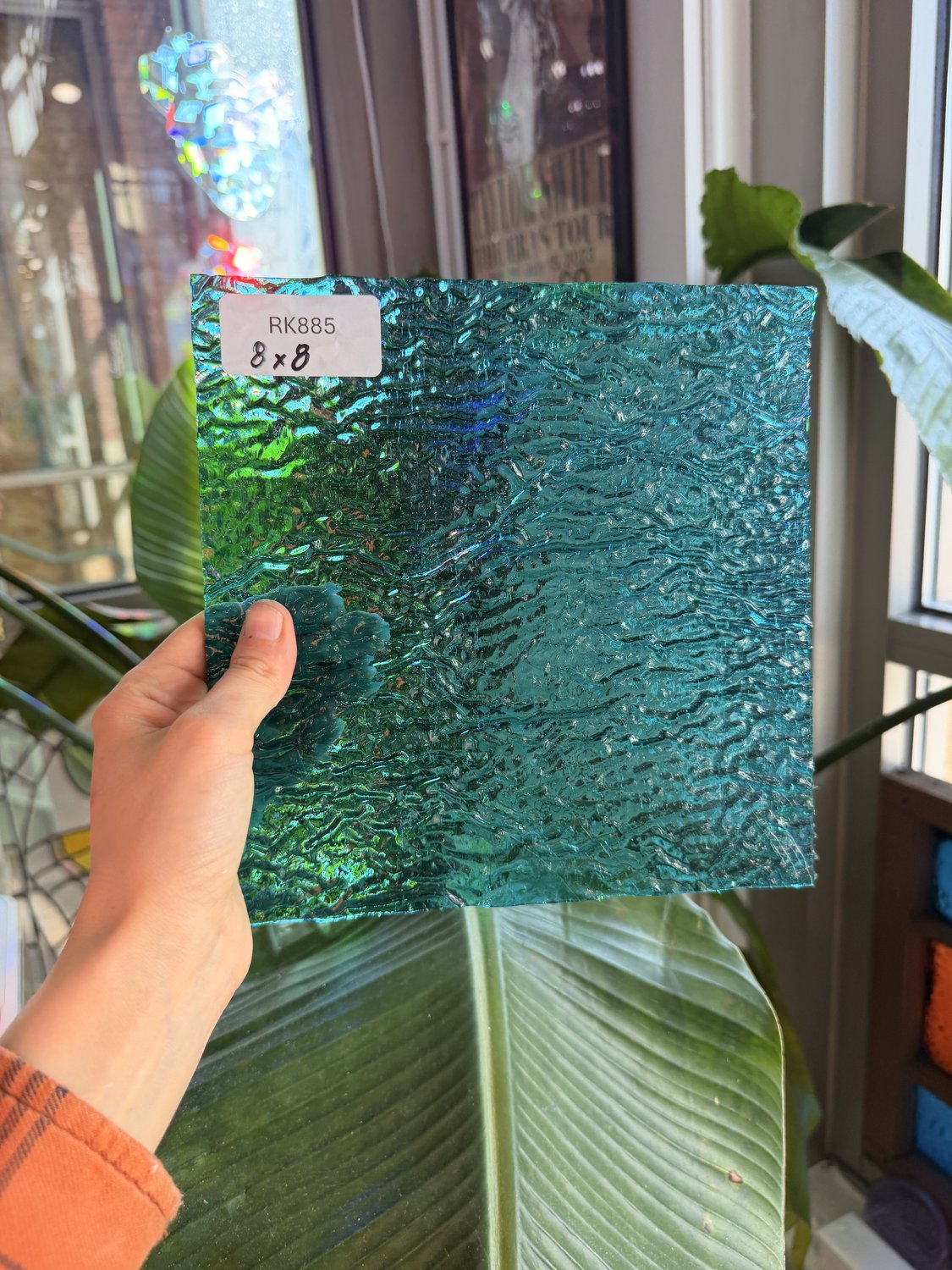 Blue Rippled Transparent – RK885