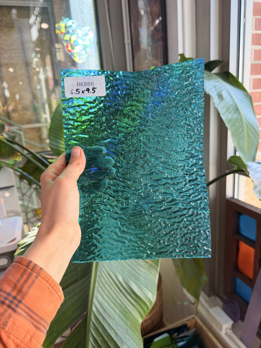 Blue Rippled Transparent – RK886
