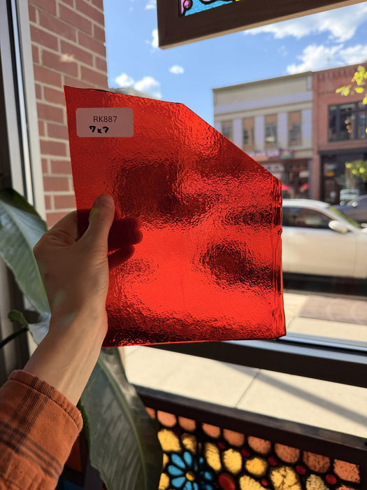 Red Transparent Bullseye – RK887
