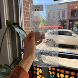 Super Seedy Clear Mouthblown Lamberts Sheet Glass Lamberts Glass