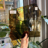 Brown Vintage Moutblown English Glass