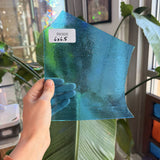 Transparent Blue Wissmach Sheet Glass Wissmach Glass 6x6.5in (WM-02389293)