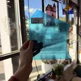 Transparent Blue Wissmach Sheet Glass Wissmach Glass