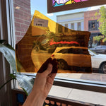 Mixed Brown Vintage Mouthblown Sheet Glass Mouth Blown Glass Default Title