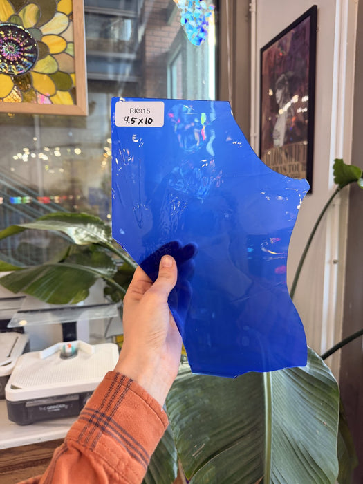 Milky Blue on Clear Fremont
