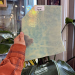 Yellow Milky Vintage Chicago Art Glass Sheet Glass Colorado Glassworks Default Title