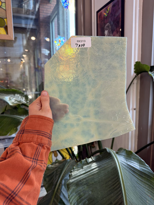 Yellow Milky Vintage Chicago Art Glass