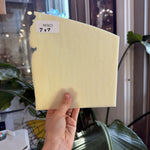 Tan Vintage Bullseye Fusible Sheet Glass Bullseye Glass 7x7in (BE-03863853)