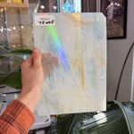 Tan Wispy Mixed Vintage Armstrong Sheet Glass Armstrong Glass 7.5x10.5in (ARM-04617517)