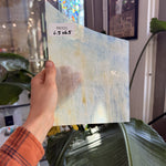 Tan Wispy Mixed Vintage Armstrong Sheet Glass Armstrong Glass 6.5x6.5in (ARM-04650285)
