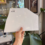 White Opal Oceanside Fusible Sheet Glass Oceanside Glass 6x10in (OS-04683053)