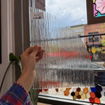 Clear Transparent Textured Cottswald Sheet Glass – RK930