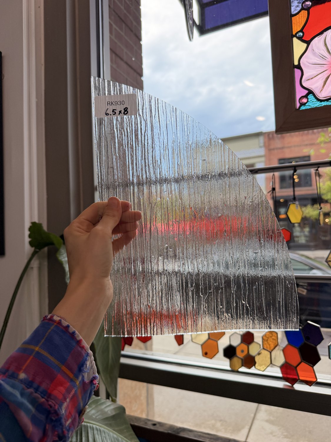 Clear Transparent Textured Cottswald Sheet Glass – RK930