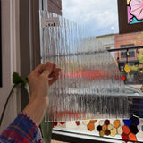 Clear Transparent Textured Cottswald Sheet Glass – RK930