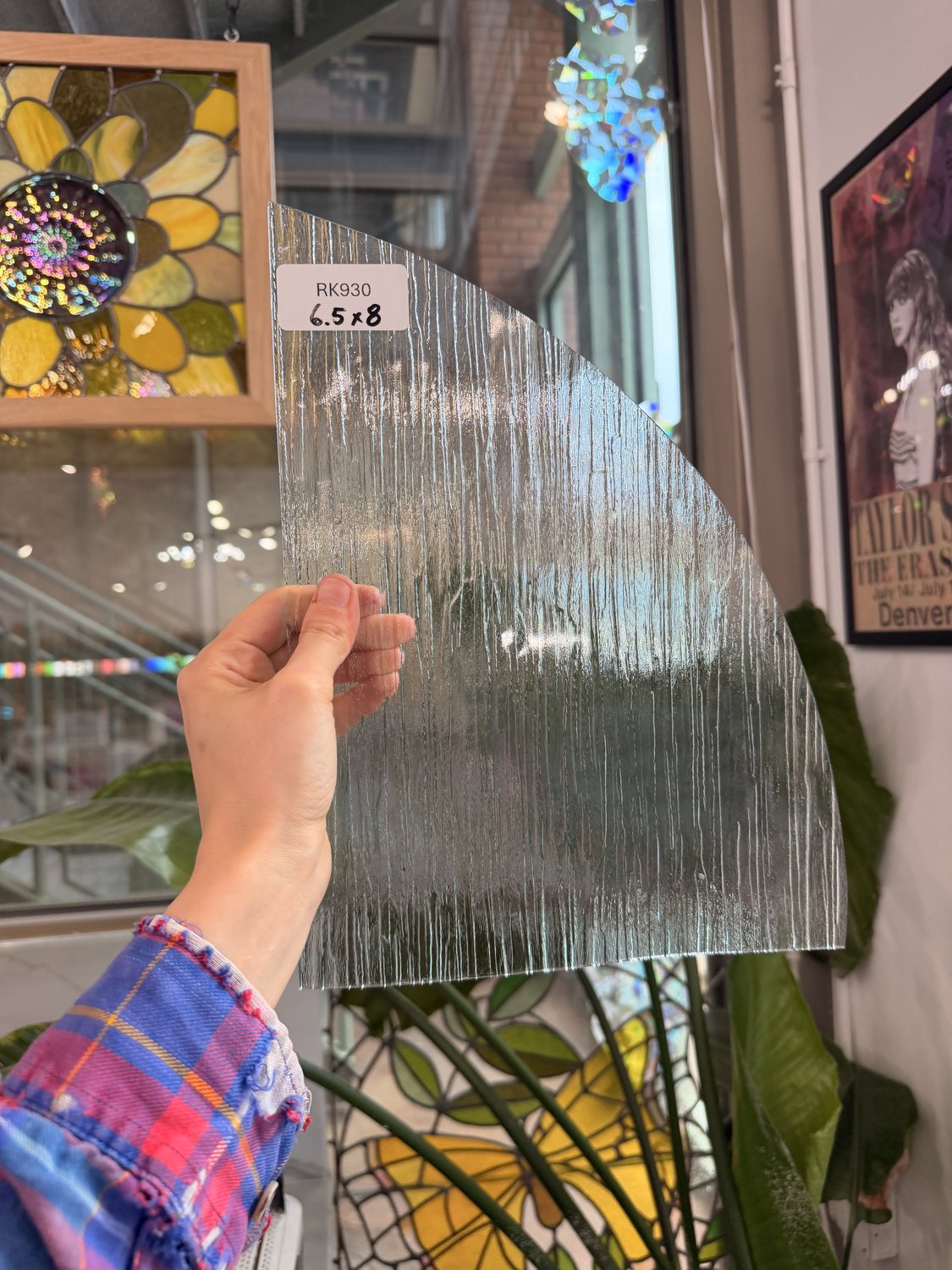 Clear Transparent Textured Cottswald Sheet Glass – RK930