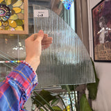 Clear Transparent Textured Cottswald Sheet Glass – RK931