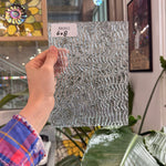 Clear Rippled Vintage Uroboros