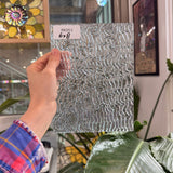 Clear Rippled Vintage Uroboros