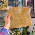 Amber Wispy Vintage Armstrong Sheet Glass