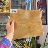 Amber Wispy Vintage Armstrong Sheet Glass