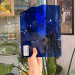 Blue Mixed Wispy Mouthblown Sheet Glass